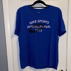 Blue Nike Tee